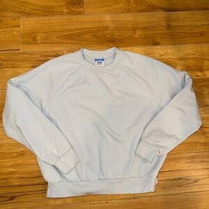TNA Blue Crewneck Sweater Relaxed Fit